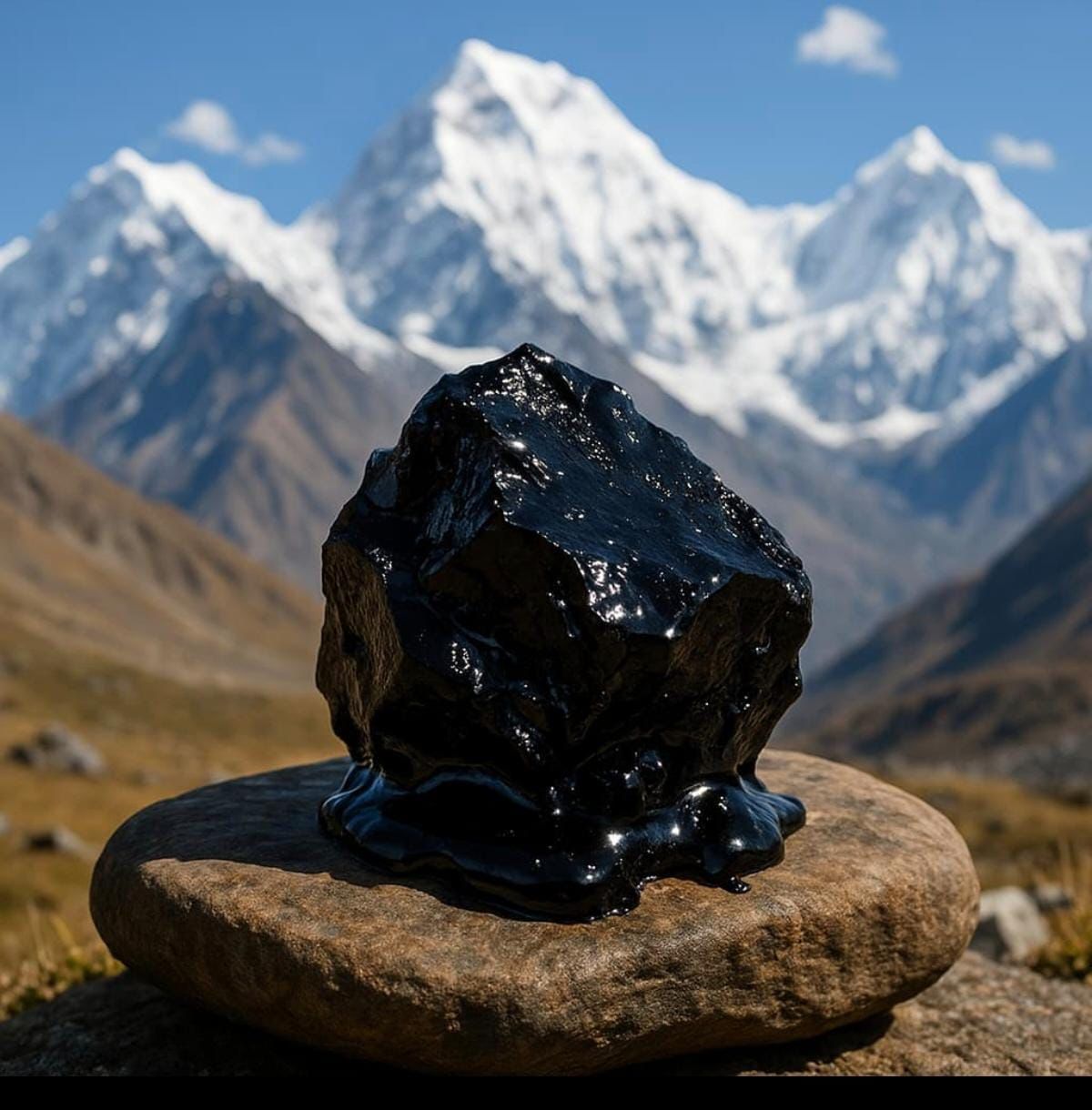 Natural shilajit resin